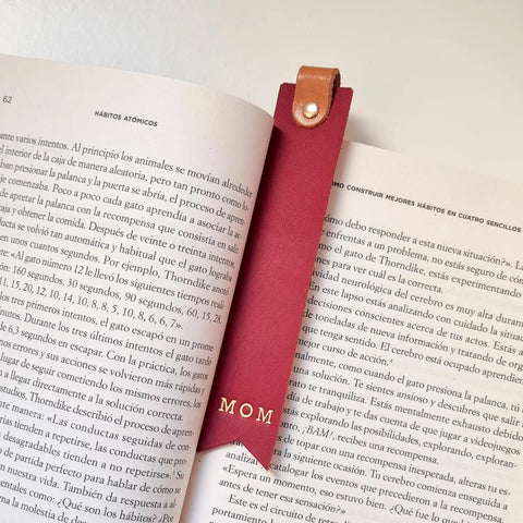 Handcrafted Leather Bookmark – Premium Quality by Leathergoods43