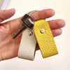 Handmade keychain with personalized name engraving for everyday use