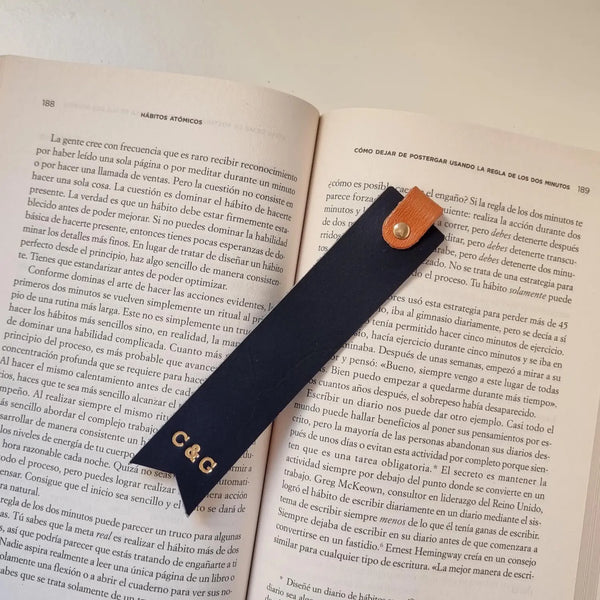 Handmade Bookmark from high-quality leathe Leathergoods43